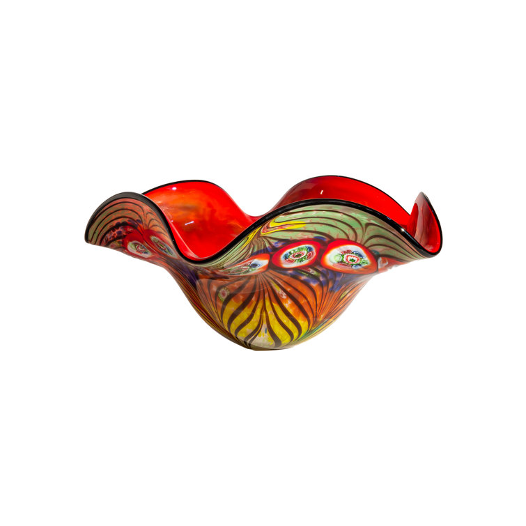 Dale Tiffany Handmade Glass Decorative Bowl Wayfair